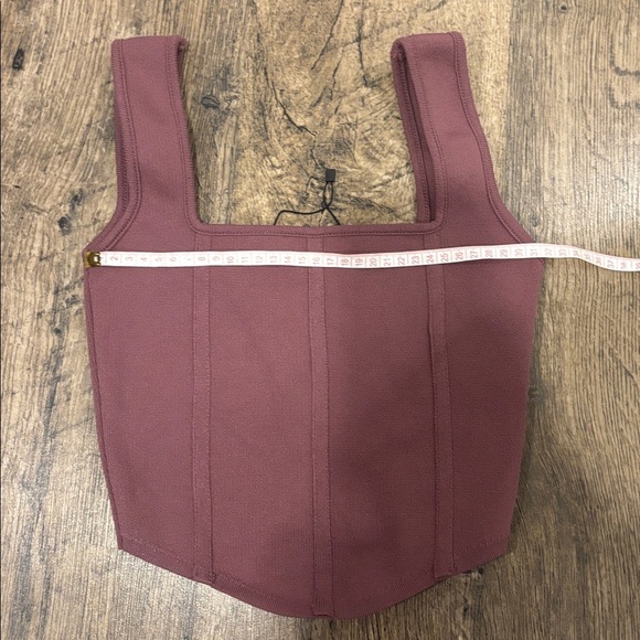 Zara Plum Knit Top - Picture 7 of 10